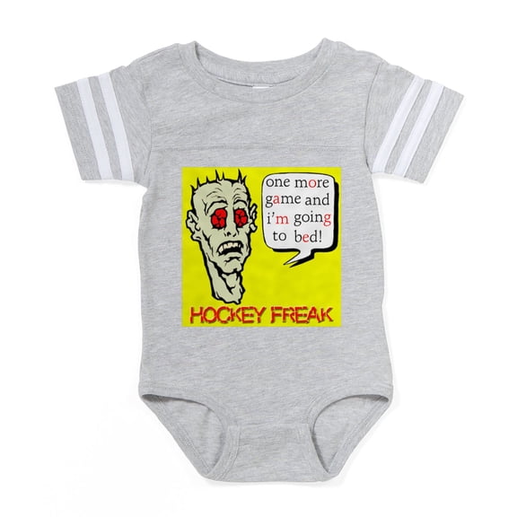 CafePress - FIN Hockey Freak - Cute Infant Baby Football Bodysuit