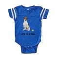 thumbnail image 1 of CafePress - FIN JRT Life - Cute Infant Baby Football Bodysuit, 1 of 3