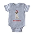 thumbnail image 1 of CafePress - FIN Jrt Merry Xmas - Cute Infant Baby Football Bodysuit, 1 of 3