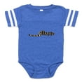 thumbnail image 1 of CafePress - FIN King Snake - Cute Infant Baby Football Bodysuit, 1 of 3