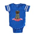 thumbnail image 1 of CafePress - FIN Lhasa Apso Valentine - Cute Infant Baby Football Bodysuit, 1 of 3