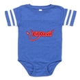 thumbnail image 1 of CafePress - FIN Lil Devil - Cute Infant Baby Football Bodysuit, 1 of 3