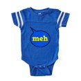 thumbnail image 1 of CafePress - FIN Meh - Cute Infant Baby Football Bodysuit, 1 of 3