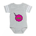 thumbnail image 1 of CafePress - FIN Meh Think - Cute Infant Baby Football Bodysuit, 1 of 3