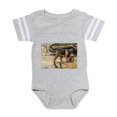 thumbnail image 1 of CafePress - FIN Otterhound Portrait - Cute Infant Baby Football Bodysuit, 1 of 3