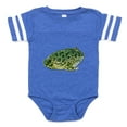 thumbnail image 1 of CafePress - FIN Pacman Frog - Cute Infant Baby Football Bodysuit, 1 of 3