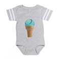 thumbnail image 1 of CafePress - FIN Perfect Summer ... - Cute Infant Baby Football Bodysuit, 1 of 3