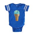 thumbnail image 1 of CafePress - FIN Perfect Summer ... - Cute Infant Baby Football Bodysuit, 1 of 3
