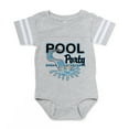 thumbnail image 1 of CafePress - FIN Pool Party - Cute Infant Baby Football Bodysuit, 1 of 3