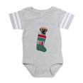thumbnail image 1 of CafePress - FIN Puggle Xmas Stocking - Cute Infant Baby Football Bodysuit, 1 of 3
