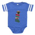 thumbnail image 1 of CafePress - FIN Puggle Xmas Stocking - Cute Infant Baby Football Bodysuit, 1 of 3