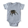 thumbnail image 1 of CafePress - FIN Red Kneed Tarantula.Png - Cute Infant Baby Football Bodysuit, 1 of 3