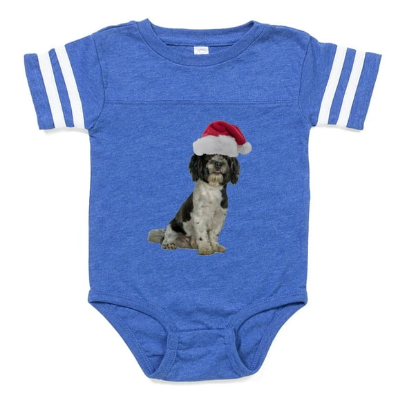 CafePress - FIN Santa Havanese - Cute Infant Baby Football Bodysuit