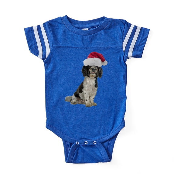 CafePress - FIN Santa Havanese - Cute Infant Baby Football Bodysuit