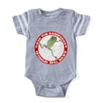 thumbnail image 1 of CafePress - FIN Save Rainforest Treefrog Baby Football Bodysui - Cute Infant Baby Football Bodysuit, 1 of 3