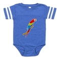 thumbnail image 1 of CafePress - FIN Scarlet Macaw.P... - Cute Infant Baby Football Bodysuit, 1 of 3