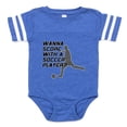 thumbnail image 1 of CafePress - FIN Score Soccer Player - Cute Infant Baby Football Bodysuit, 1 of 3