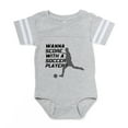 thumbnail image 1 of CafePress - FIN Score Soccer Player - Cute Infant Baby Football Bodysuit, 1 of 3