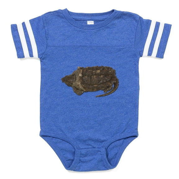 CafePress - FIN Snapping Turtle... - Cute Infant Baby Football Bodysuit