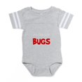 thumbnail image 1 of CafePress - FIN Still Plays Bugs - Cute Infant Baby Football Bodysuit, 1 of 3