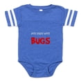 thumbnail image 1 of CafePress - FIN Still Plays Bugs - Cute Infant Baby Football Bodysuit, 1 of 3