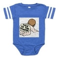 thumbnail image 1 of CafePress - FIN Talk To Diaper Butt - Cute Infant Baby Football Bodysuit, 1 of 3