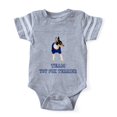 thumbnail image 1 of CafePress - FIN Team Toy Fox Terrier - Cute Infant Baby Football Bodysuit, 1 of 3