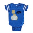 thumbnail image 1 of CafePress - FIN Toast Tasty - Cute Infant Baby Football Bodysuit, 1 of 3