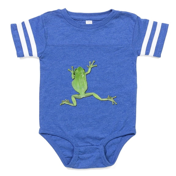 CafePress - FIN Tree Frog - Cute Infant Baby Football Bodysuit