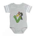 thumbnail image 1 of CafePress - FIN V For Vulture - Cute Infant Baby Football Bodysuit, 1 of 3