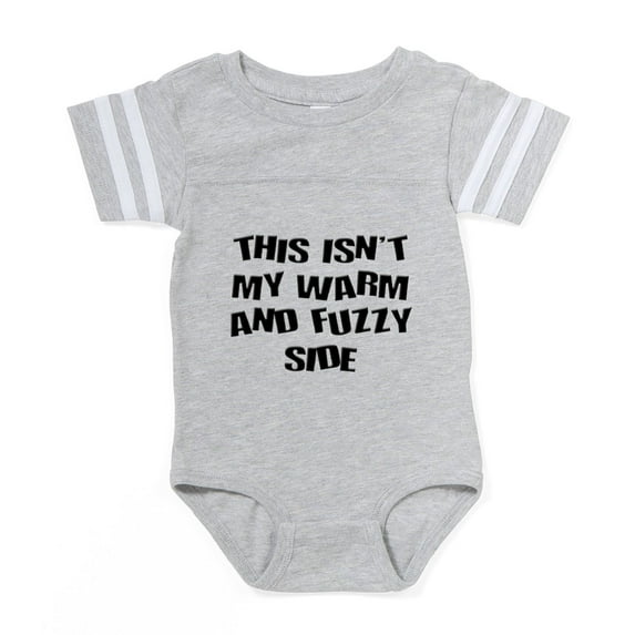 CafePress - FIN Warm Fuzzy Side - Cute Infant Baby Football Bodysuit
