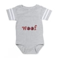 thumbnail image 1 of CafePress - FIN Woof Christmas Ornament.Png Baby Football Body - Cute Infant Baby Football Bodysuit, 1 of 3