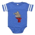 thumbnail image 1 of CafePress - FIN Y For Yak - Cute Infant Baby Football Bodysuit, 1 of 3