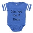 thumbnail image 1 of CafePress - FIN You Had Me - Cute Infant Baby Football Bodysuit, 1 of 3