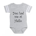 thumbnail image 1 of CafePress - FIN You Had Me - Cute Infant Baby Football Bodysuit, 1 of 3