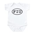 thumbnail image 1 of CafePress - FIU Oval Infant Bodysuit - Baby Light Bodysuit, Size Newborn - 24 Months, 1 of 4