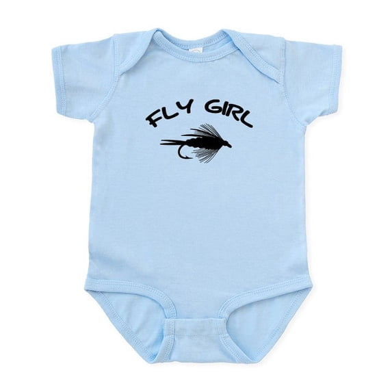 CafePress - FLY GIRL Infant Bodysuit - Baby Light Bodysuit, Size Newborn - 24 Months