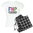 thumbnail image 1 of CafePress - FNP Family Nurse Practitioner Pajamas - Women's Short Sleeve Print T-Shirt and Pants Light Cotton Pajama Set, 1 of 7