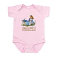 thumbnail image 1 of CafePress - FOLLOW ME TO WONDERLAND Infant Bodysuit - Baby Light Bodysuit, Size Newborn - 24 Months, 1 of 4