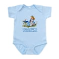 thumbnail image 1 of CafePress - FOLLOW ME TO WONDERLAND Infant Bodysuit - Baby Light Bodysuit, Size Newborn - 24 Months, 1 of 4