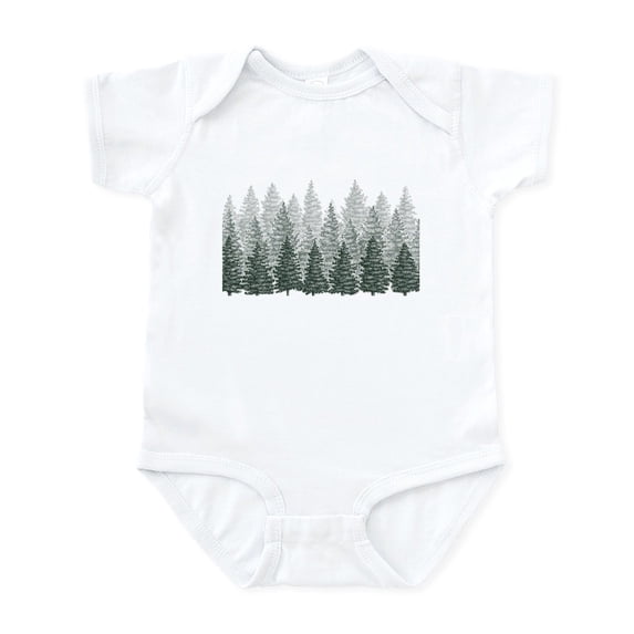 CafePress - FOREST Body Suit - Baby Light Bodysuit, Size Newborn - 24 Months