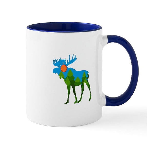 CafePress - FOREST Mugs - 11 oz Ceramic Mug - Novelty Coffee Tea Cup