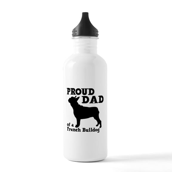 CafePress - FRENCH DAD Stainless Water Bottle 1 - Stainless Steel Water Bottle, Sports Bottle, 1.0L