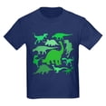 thumbnail image 1 of CafePress - FUN! LOTS Of DINOSAURS! Kids Dark T Shirt - Dark T-Shirt Kids XS-XL, 1 of 4