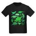 thumbnail image 1 of CafePress - FUN! LOTS Of DINOSAURS! Kids Dark T Shirt - Dark T-Shirt Kids XS-XL, 1 of 4