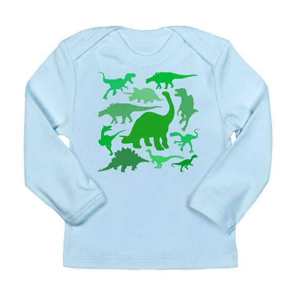 CafePress - FUN! LOTS Of DINOSAURS! Long Sleeve Infant T Shirt - Long Sleeve Infant T-Shirt