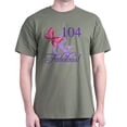 thumbnail image 1 of CafePress - Fabulous 104Th Birthday T Shirt - Men's Classic Graphic Cotton T-Shirt, 1 of 4
