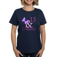 thumbnail image 1 of CafePress - Fabulous 13Th Birthday For Girls Women's Dark T Sh - Women's Traditional Fit Dark T-Shirt, 1 of 4