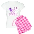 thumbnail image 1 of CafePress - Fabulous 13Th Birthday For Girls Women's Light Paj - Women's Short Sleeve Print T-Shirt and Pants Light Cotton Pajama Set, 1 of 7
