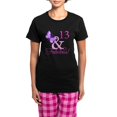 thumbnail image 1 of CafePress - Fabulous 13Th Birthday Women's Dark Pajamas - Women's Short Sleeve Print T-Shirt and Pants Dark Cotton Pajama Set, 1 of 7